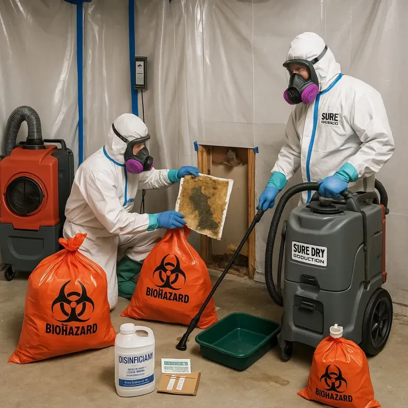 Contaminated Water Handling Protocols process in Borger, TX