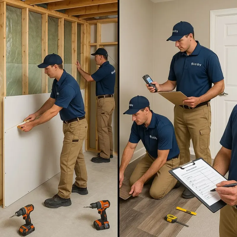 Repairs and Reconstruction process in Borger, TX