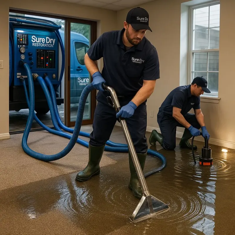 Water Extraction and Removal process in Borger, TX